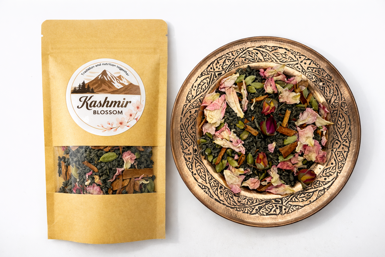 Kashmiri Shahi Qawah (Kahwa) – Green Tea