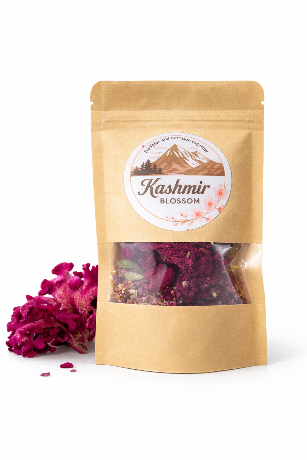 Kashmiri Cockscomb Flower (Mawal)